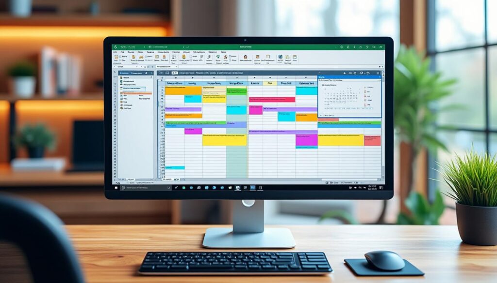 Planning interactif sur Excel : mode d'emploi express