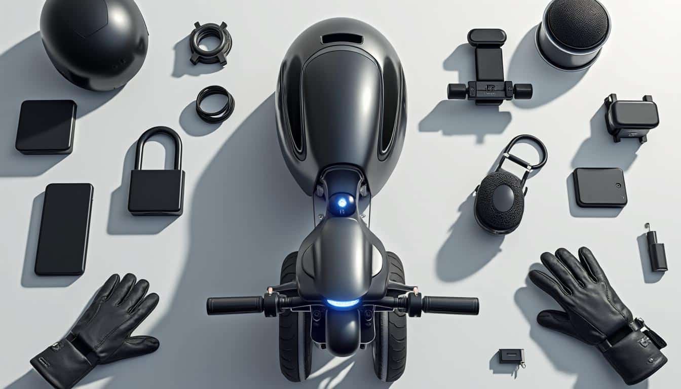 découvrez les accessoires indispensables pour optimiser l'utilisation, la sécurité et le confort de votre trottinette électrique.