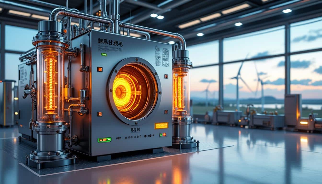 découvrez comment la production d'hydrogène vert à haute température se combine avec la technologie des micro-réacteurs nucléaires pour une énergie propre et innovante.