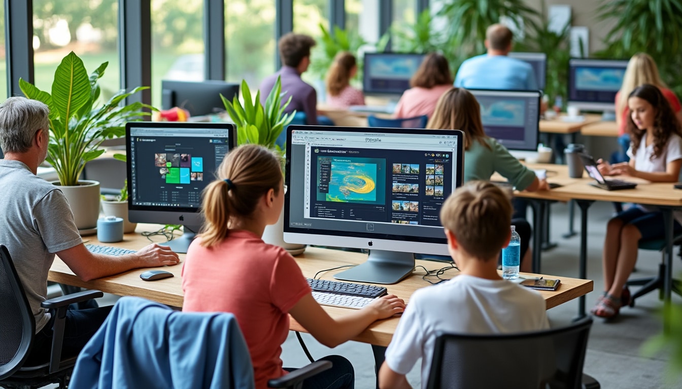 découvrez comment le financement des espaces publics équipés d'ordinateurs favorise l'inclusion numérique en offrant un accès facilité aux technologies pour tous.