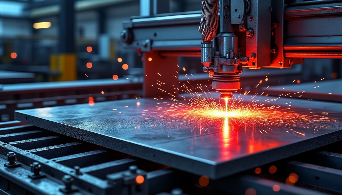 découvrez comment le laser industriel révolutionne la découpe chirurgicale de plaques d'acier épaisses, offrant précision et efficacité pour des travaux exigeants.