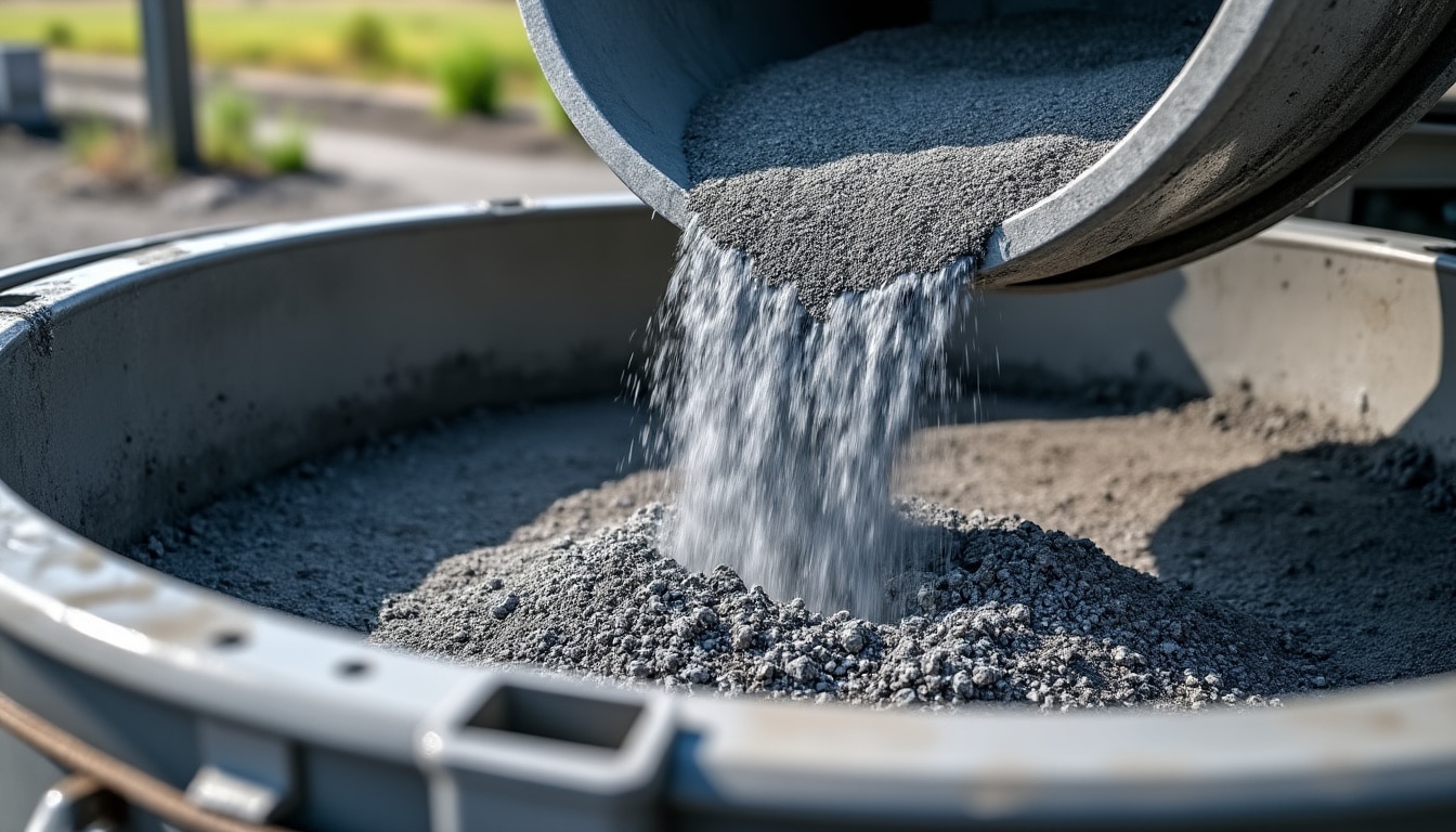 découvrez comment l'utilisation de laitier de haut fourneau recyclé contribue à la composition de béton bas carbone, favorisant une construction durable et respectueuse de l'environnement.