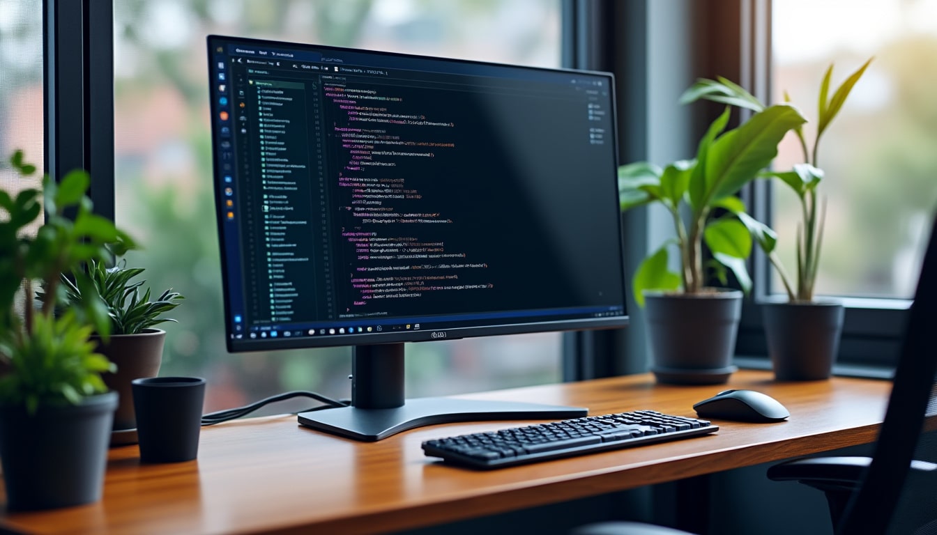 découvrez l'écran pc 144 hz, idéal pour le télétravail et le développement, offrant une fluidité exceptionnelle et un confort visuel optimal pour une productivité accrue.