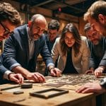 La résolution d&rsquo;énigmes en groupe escape game anime le séminaire team building